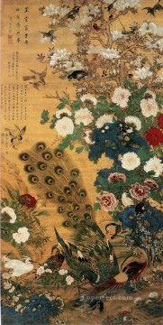Chen jiaxuan opulencia chino antiguo Pinturas al óleo